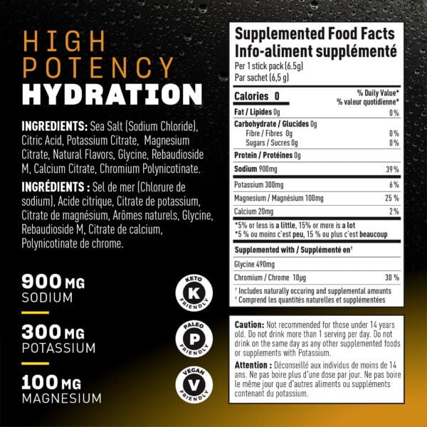 Alternative view of Lemon Ginger High-Potency Electrolytes