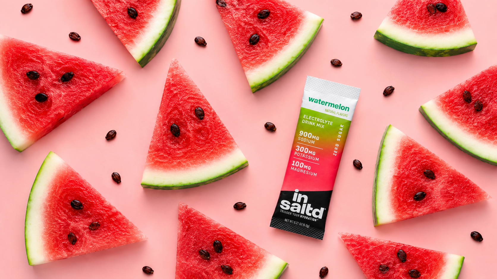 Insaltd Watermelon electrolyte stickpack